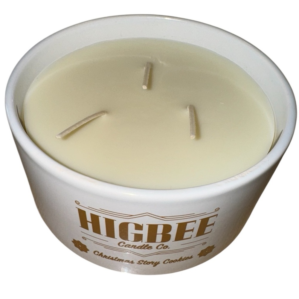 NWT Higbee Sugar Cookie or Espresso 3 Wick Soy Wax Candle